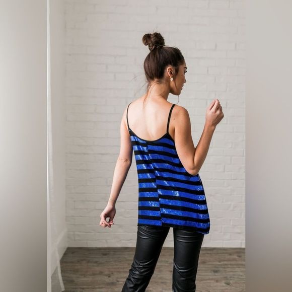 Bring On The New Year Sequined Cami - Picture 5 of 6